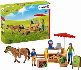 Schleich Toys Schleich 42528 Farm World Sunny Day Mobile Farm Stand