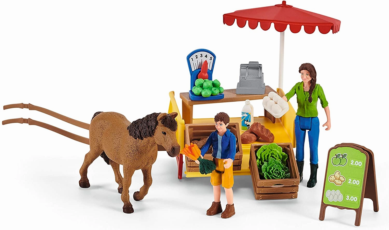 Schleich Toys Schleich 42528 Farm World Sunny Day Mobile Farm Stand