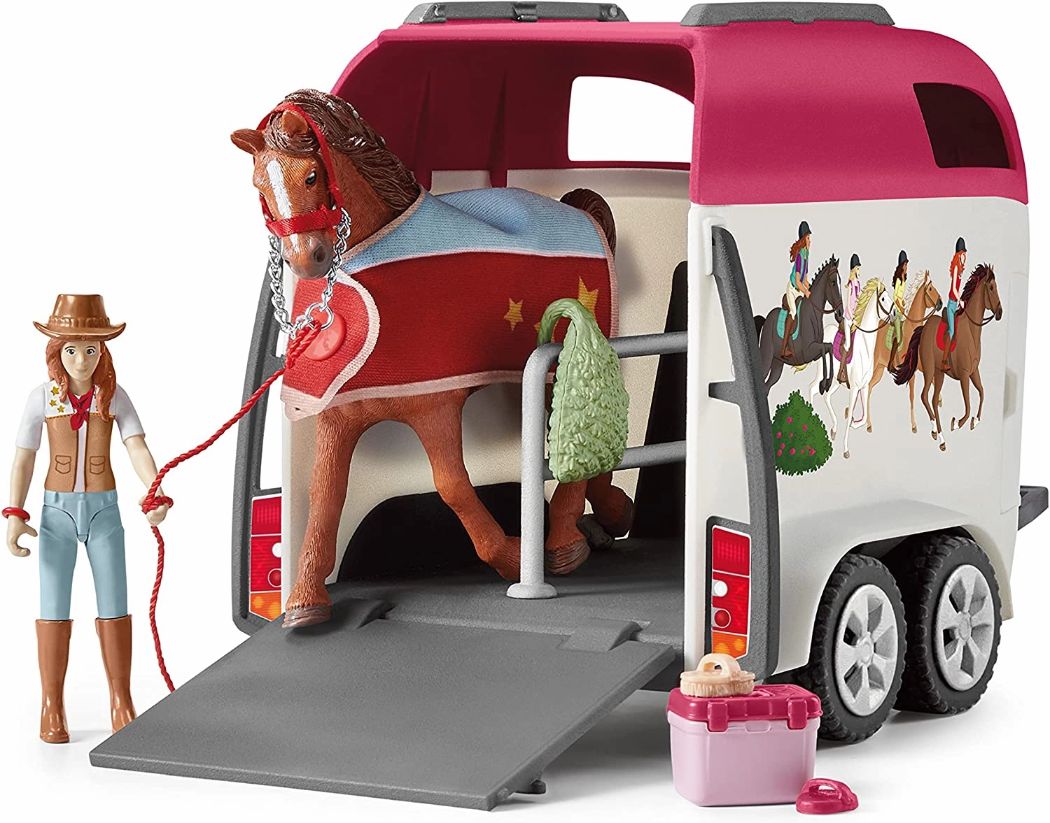 Schleich Toys SCHLEICH 42535 Horse Club - Avontuur met auto en paardentrailer - Speelfigurense