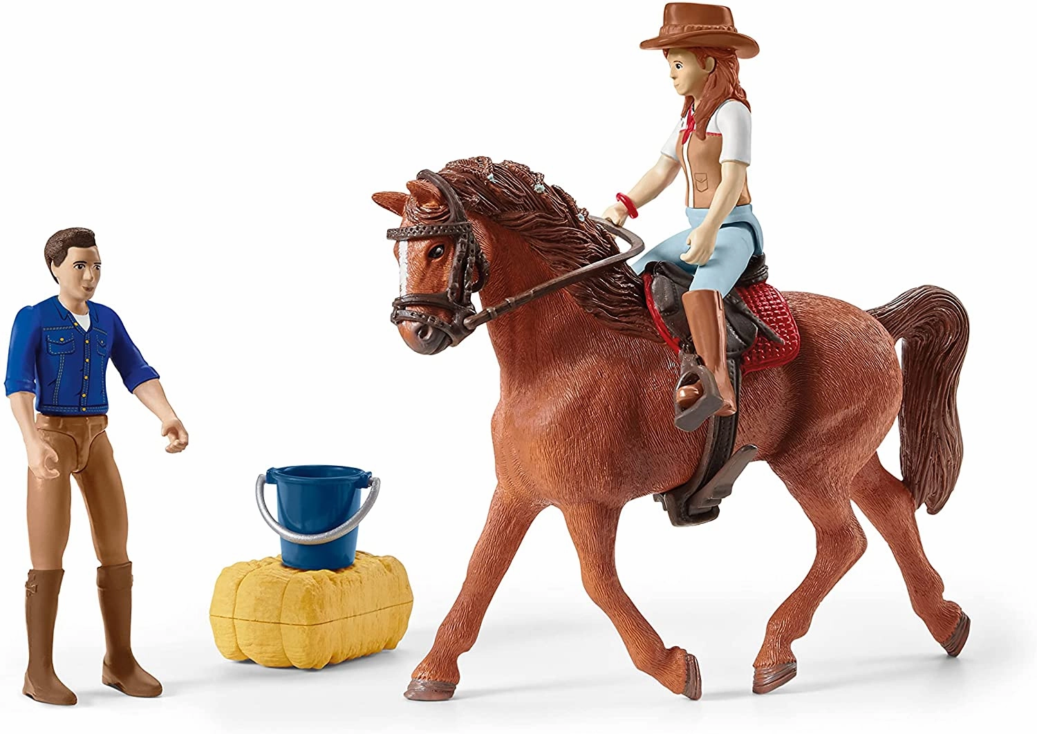 Schleich Toys SCHLEICH 42535 Horse Club - Avontuur met auto en paardentrailer - Speelfigurense