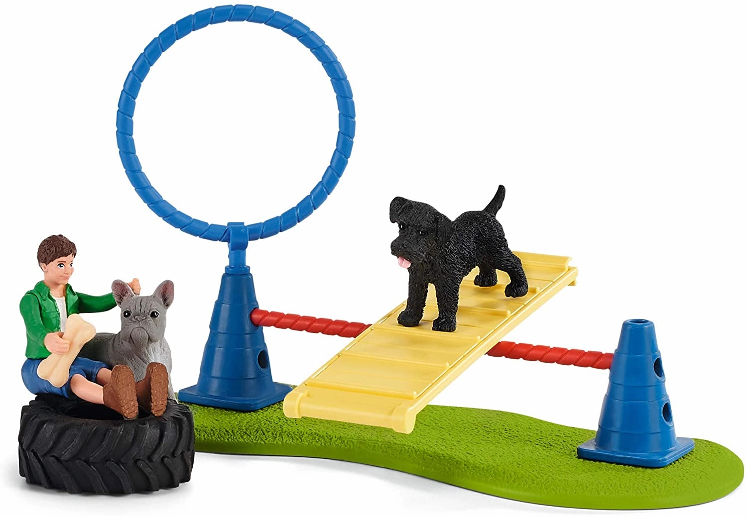 Schleich Toys Schleich 42536 Farm World Puppy Agility Training