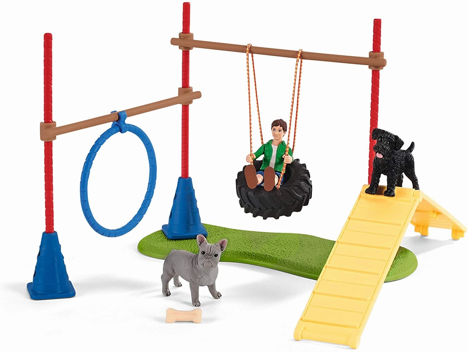 Schleich Toys Schleich 42536 Farm World Puppy Agility Training