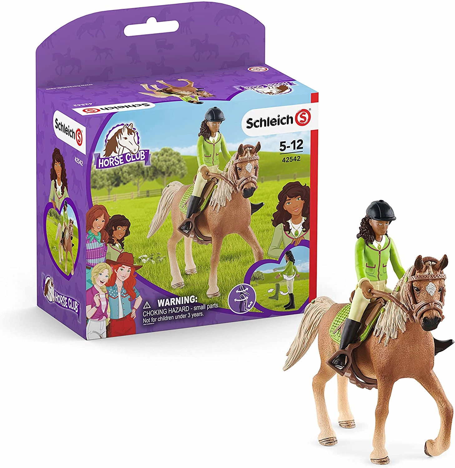 Schleich Toys Schleich 42542 Horse Club Sarah & Mystery