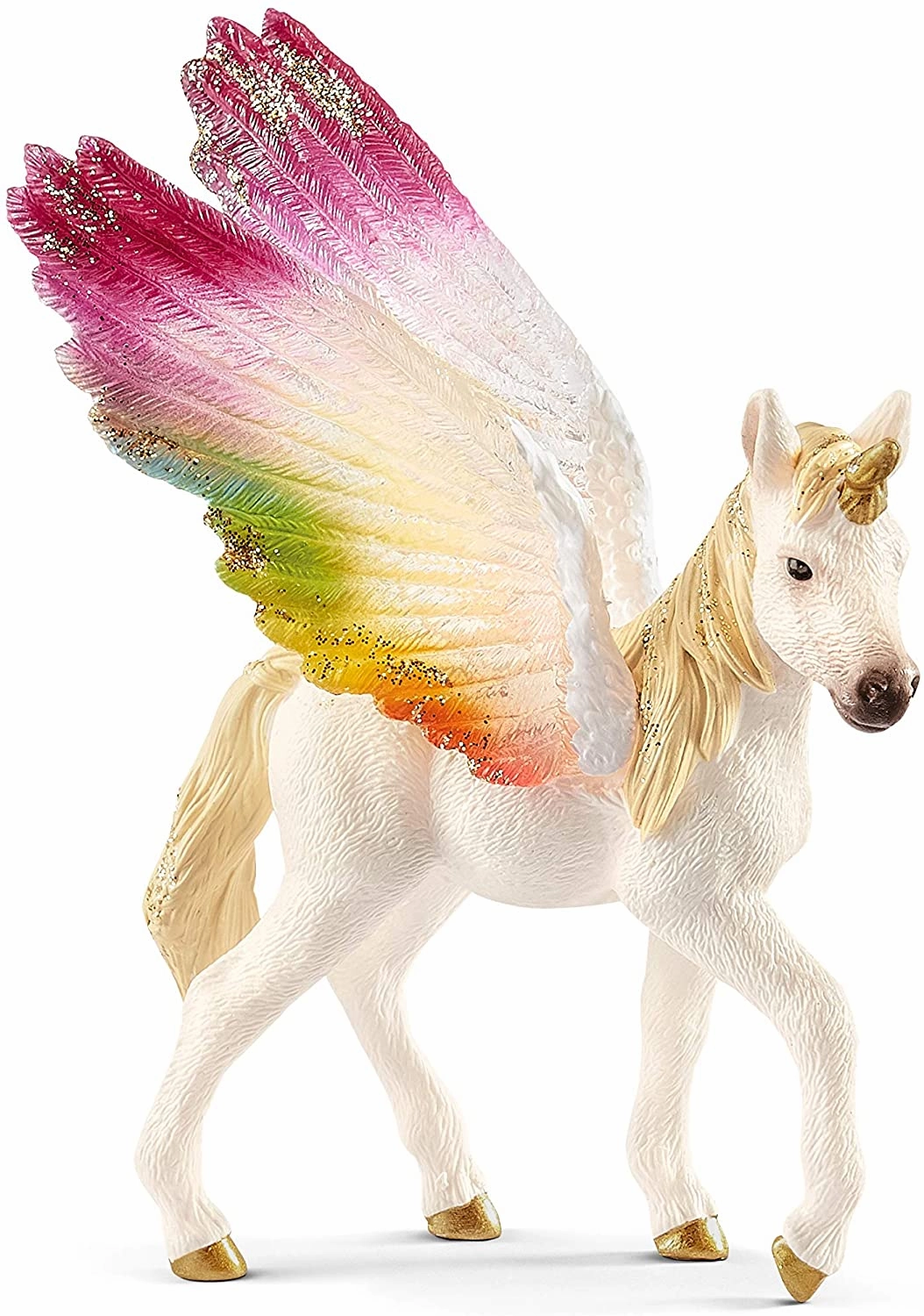 Schleich Toys Schleich 70577 Winged Rainbow Unicorn Foal Figure