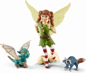 Schleich Toys Schleich 70581 Bayala Movie Marween Toy with Nugur and Piuh