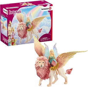 Schleich Toys Schleich 70714 Bayala Fairy in Flight on Winged Lion