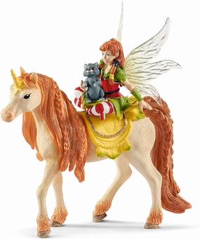 Schleich Toys Schleich Bayala 70567 Fairy Marween with Glitter Unicorn