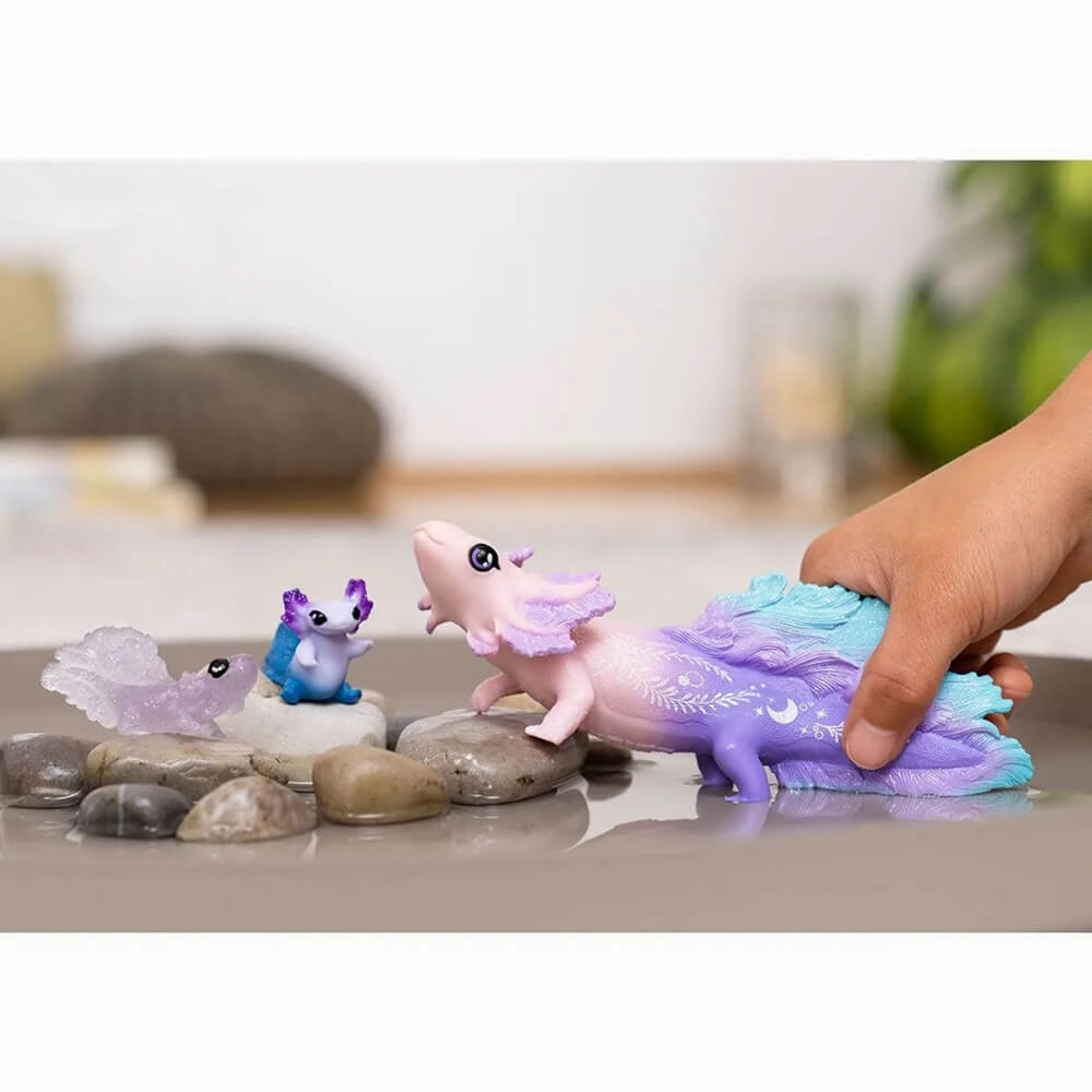 Schleich Toys Schleich Bayala Axolotl Discovery Set (42628)