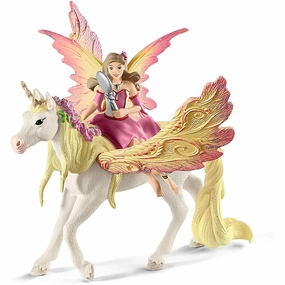 Schleich Toys Schleich Bayala Fairy Feya with Pegasus Unicorn Playset