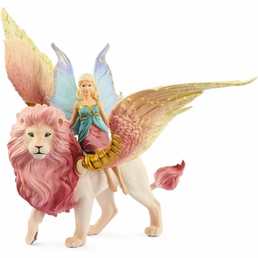 Schleich Toys Schleich Bayala Fairy In Flight On Winged Lion