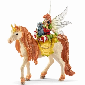 Schleich Toys Schleich Bayala Fairy Marween with Glitter Unicorn Playset