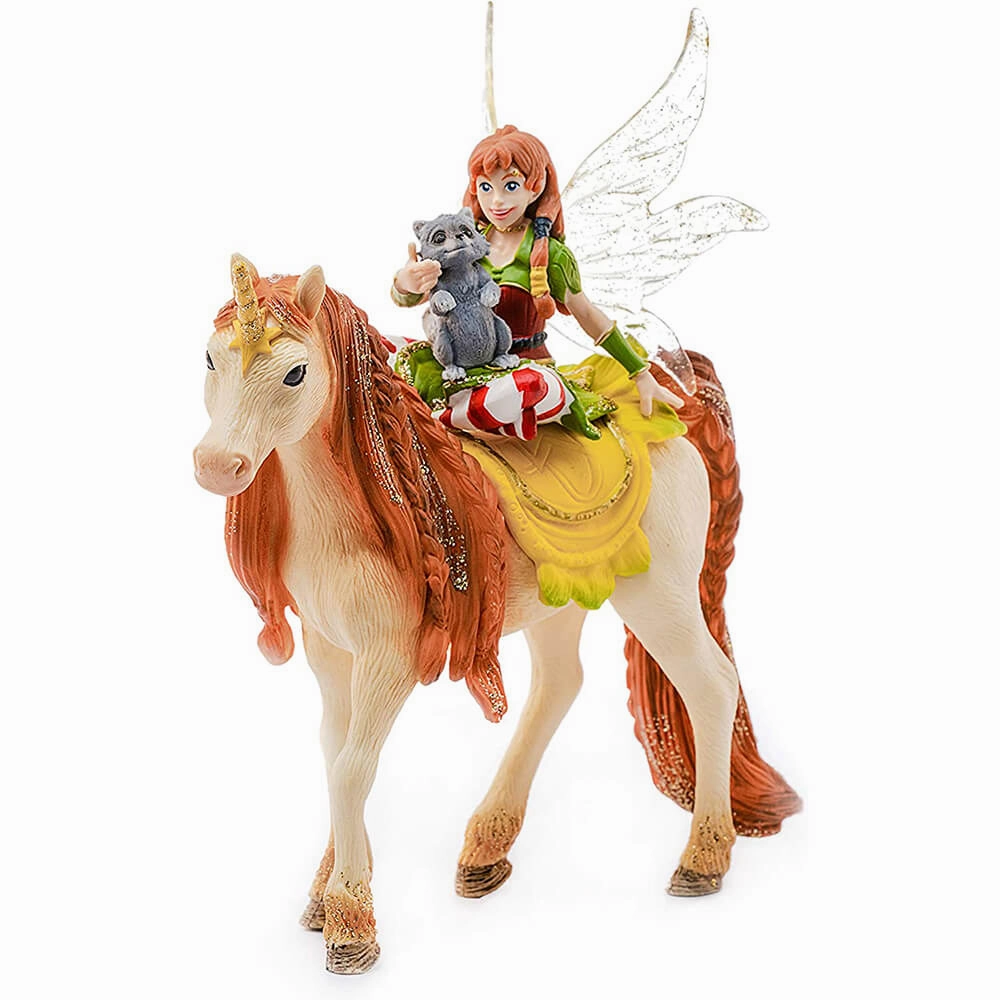 Schleich Toys Schleich Bayala Fairy Marween with Glitter Unicorn Playset