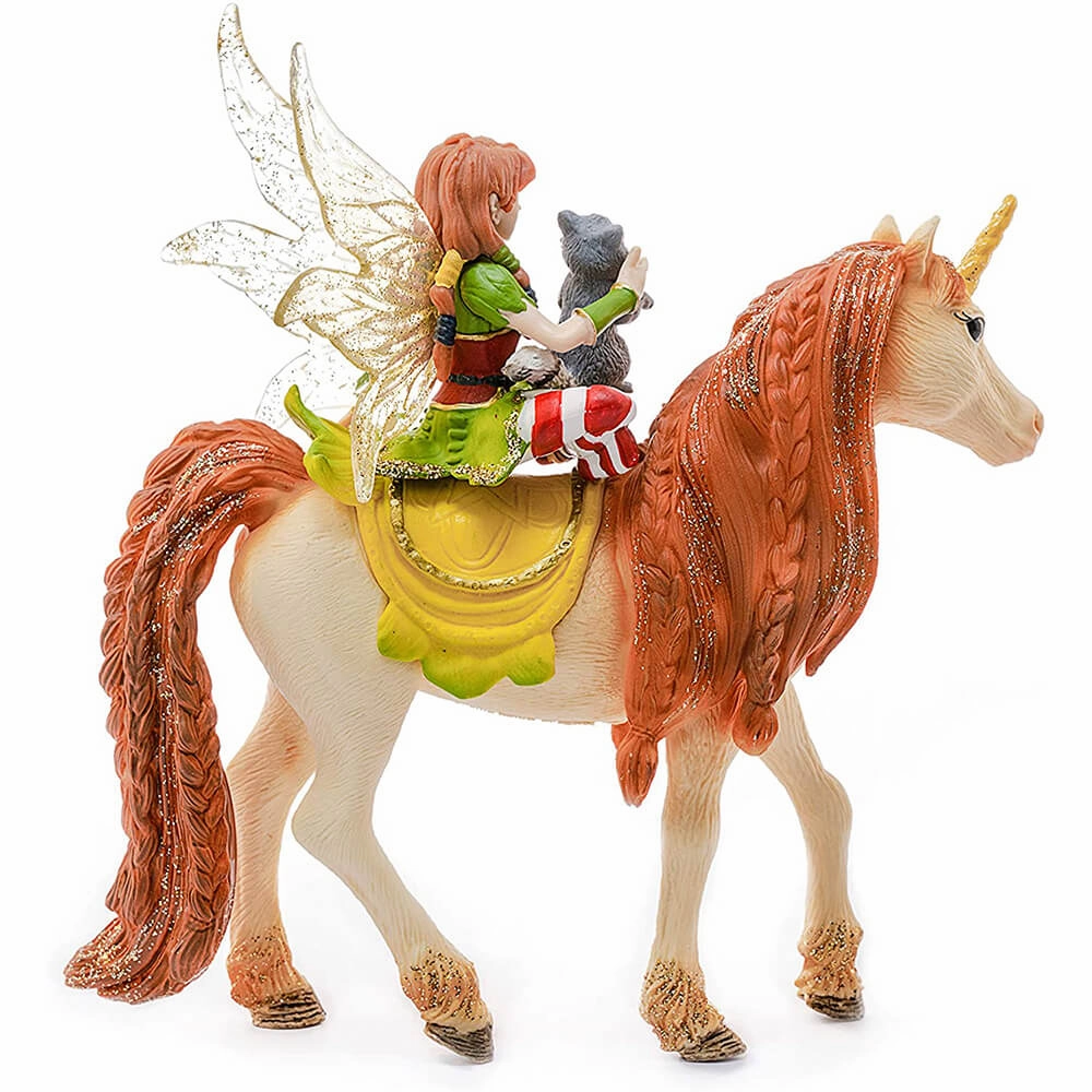 Schleich Toys Schleich Bayala Fairy Marween with Glitter Unicorn Playset