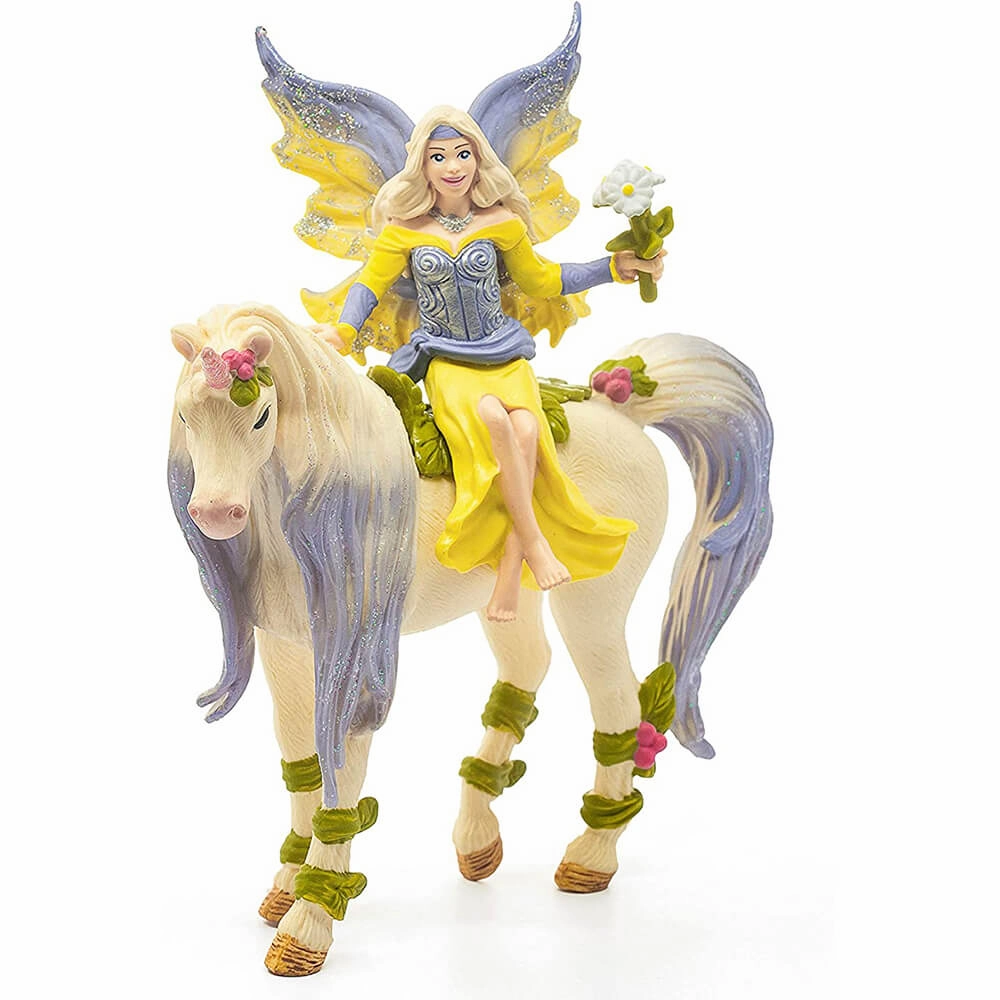 Schleich Toys Schleich Bayala Fairy Sera with Blossom Unicorn Playset