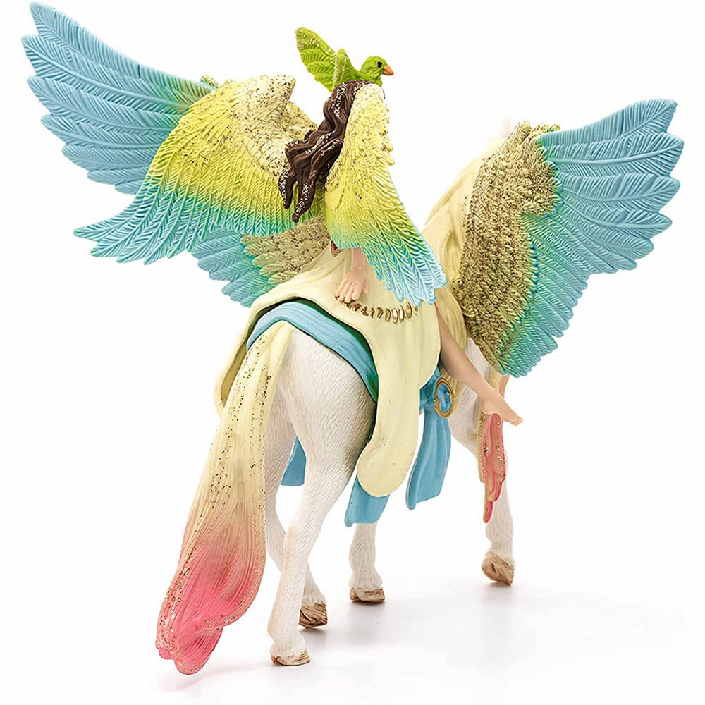 Schleich Toys Schleich Bayala Fairy Surah with Glitter Pegasus Playset