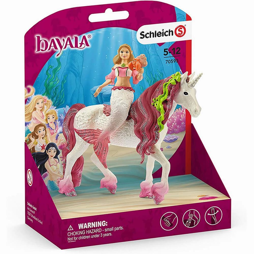 Schleich Toys Schleich Bayala Mermaid Feya On Underwater Unicorn