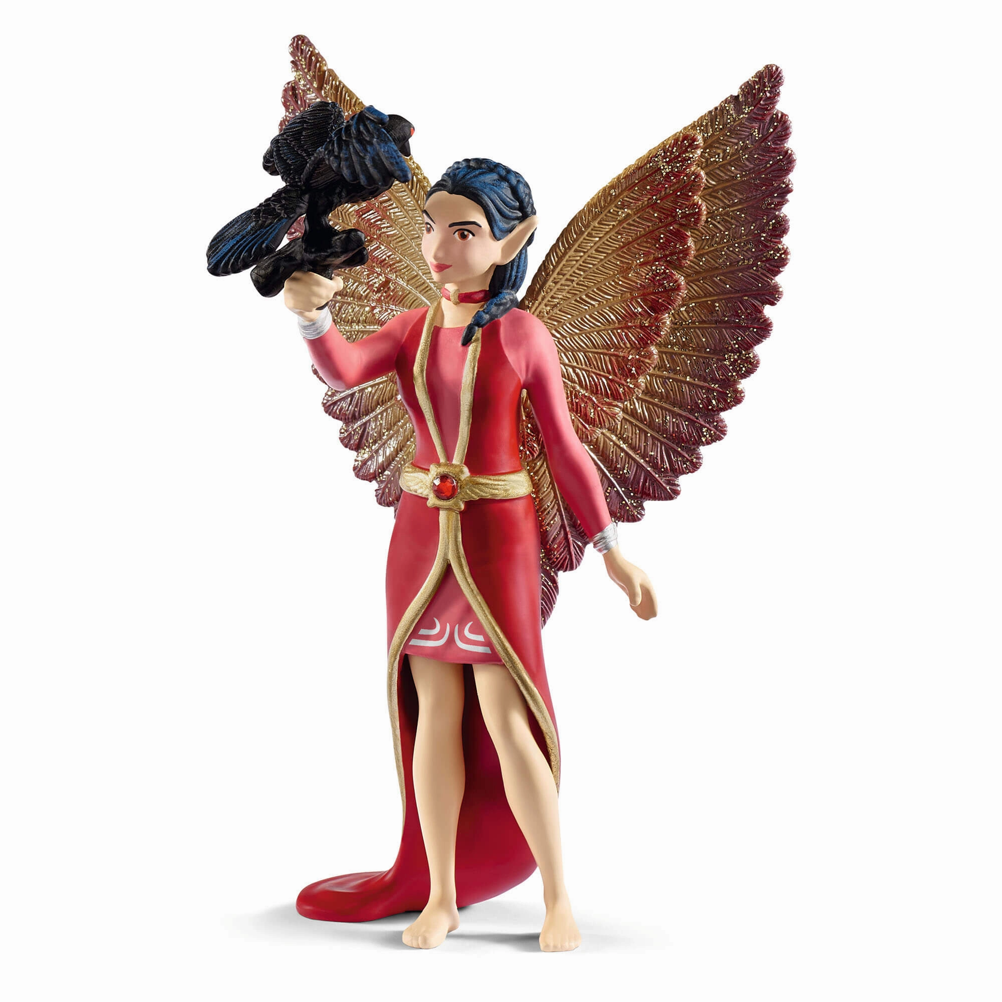 Schleich Toys Schleich Bayala Movie Nuray With Raven Munyn Figure