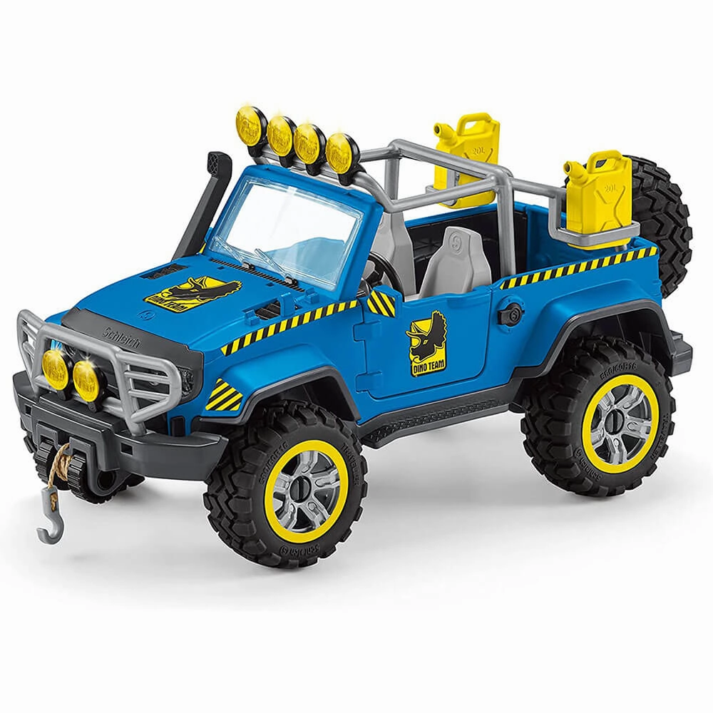 Schleich Toys Schleich Dinosaurs Off-Road Vehicle with Dino Outpost Playset