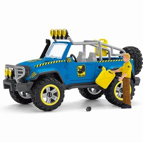 Schleich Toys Schleich Dinosaurs Off-Road Vehicle with Dino Outpost Playset