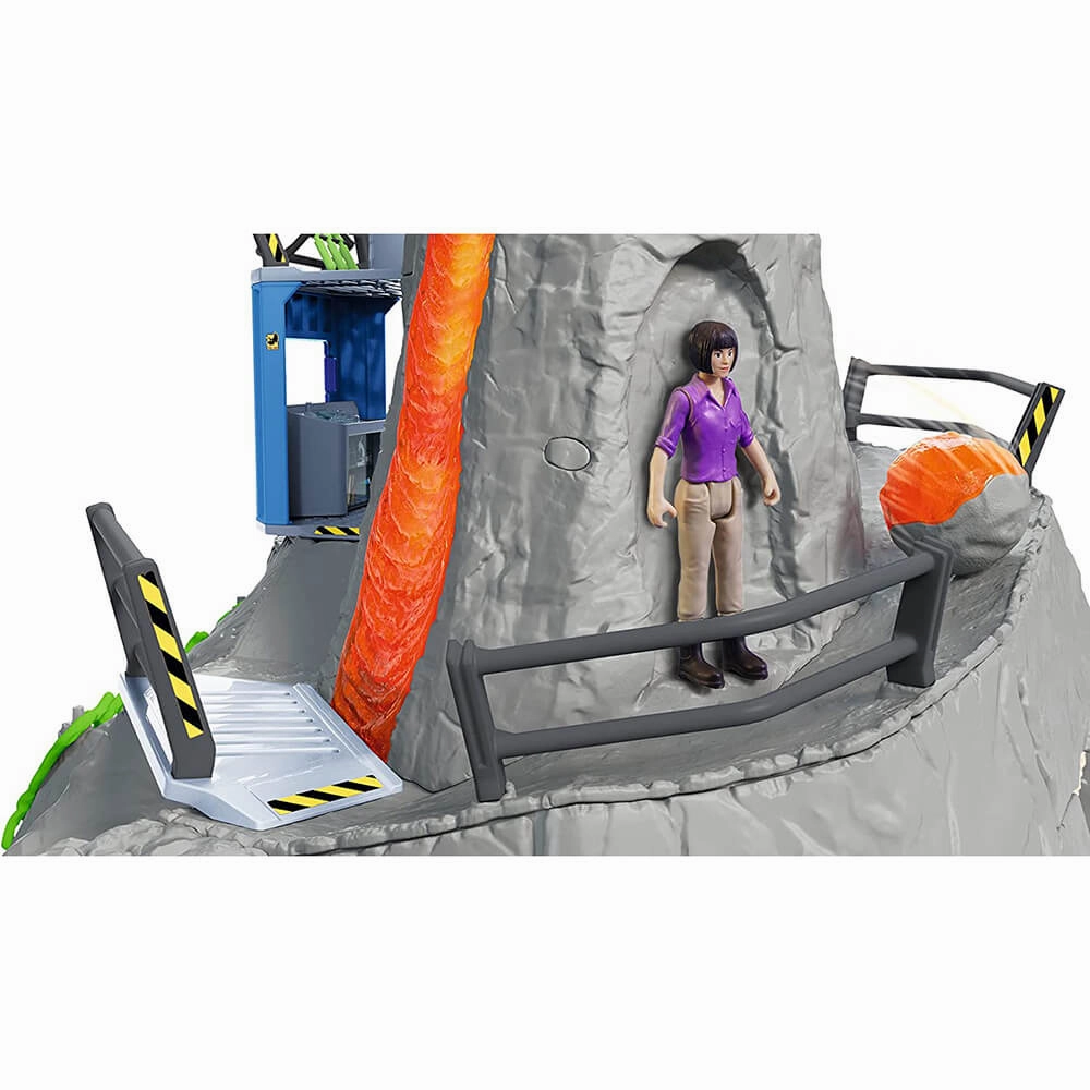 Schleich Toys Schleich Dinosaurs Volcano Expedition Base Camp Playset