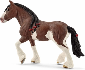 Schleich Toys Schleich Farm World 13809 Clydesdale Mare Toy Figure