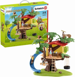 Schleich Toys Schleich Farm World 42408 Adventure Tree House