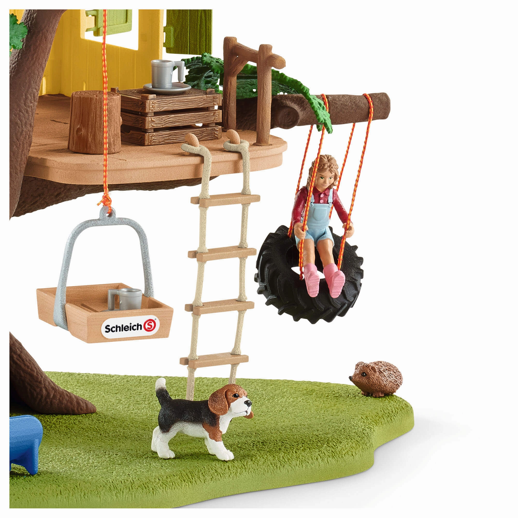 Schleich Toys Schleich Farm World Adventure Tree House Play Set