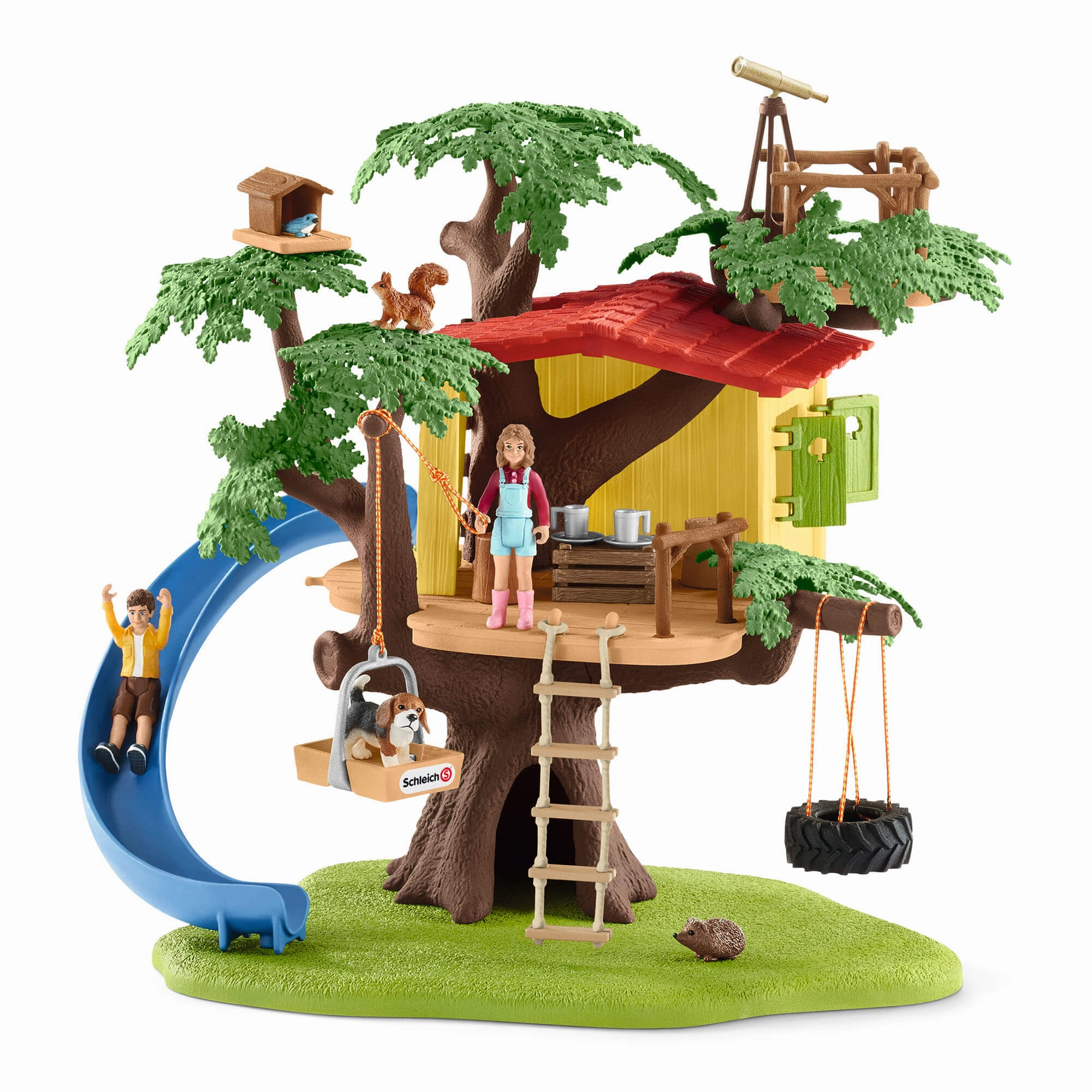 Schleich Toys Schleich Farm World Adventure Tree House Play Set