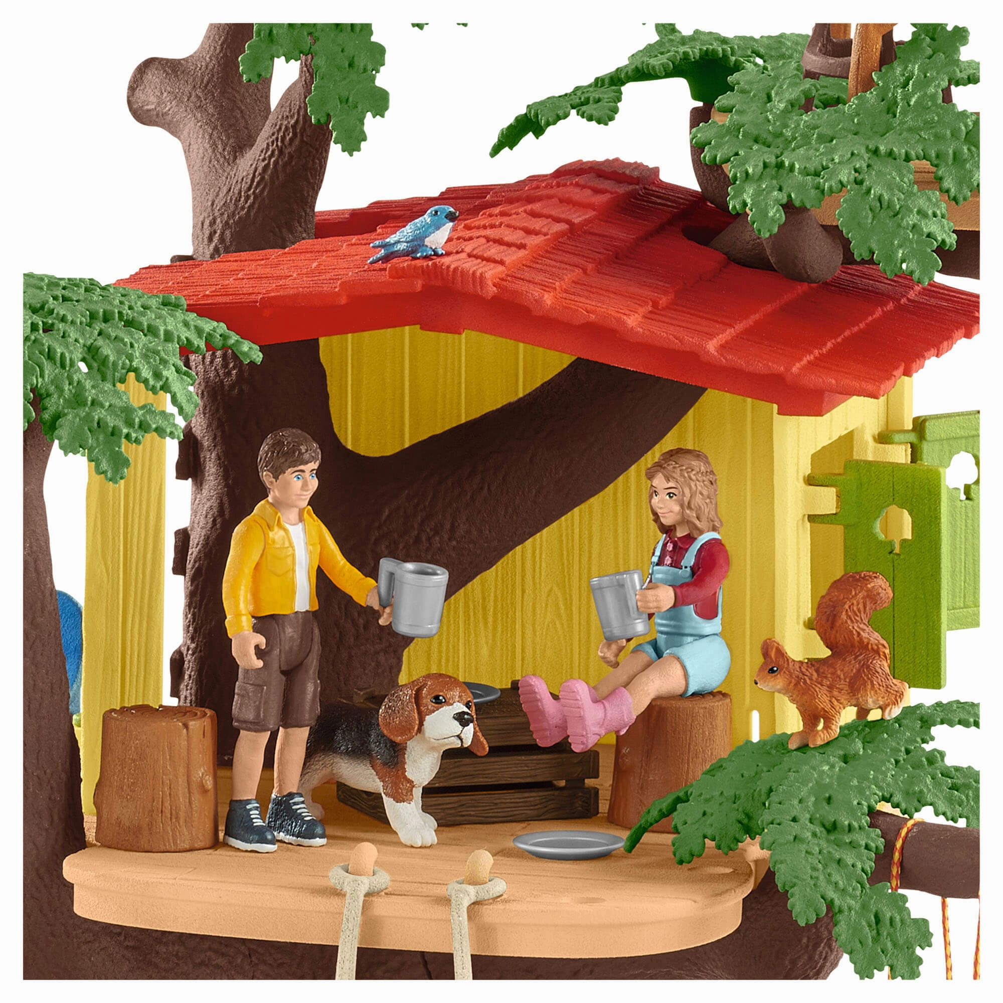 Schleich Toys Schleich Farm World Adventure Tree House Play Set