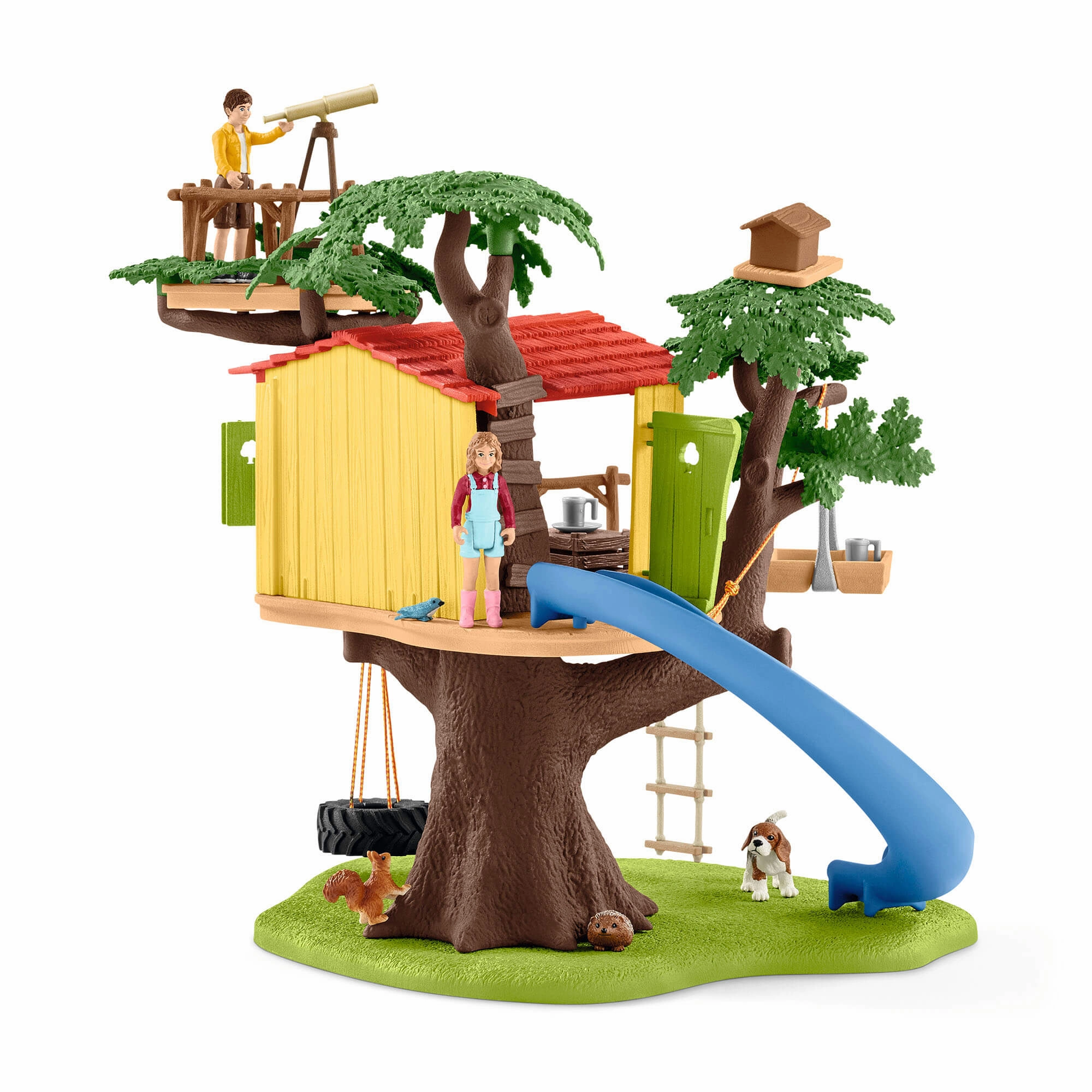 Schleich Toys Schleich Farm World Adventure Tree House Play Set