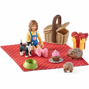 Schleich Toys Schleich Farm World Birthday Picnic Playset