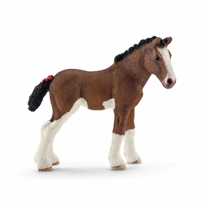 Schleich Toys Schleich Farm World Clydesdale Foal Animal Figure