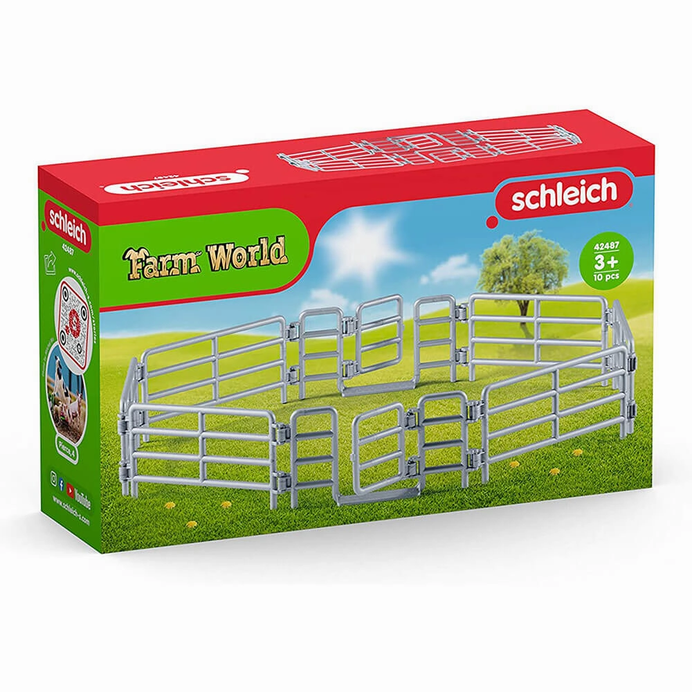 Schleich Toys Schleich Farm World Corral Fence Playset