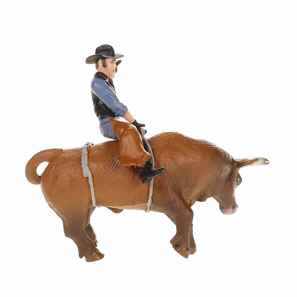 Schleich Toys Schleich Farm World Cowboy with Bull Playset