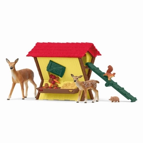 Schleich Toys Schleich Farm World Feeding the Forest Animals Set