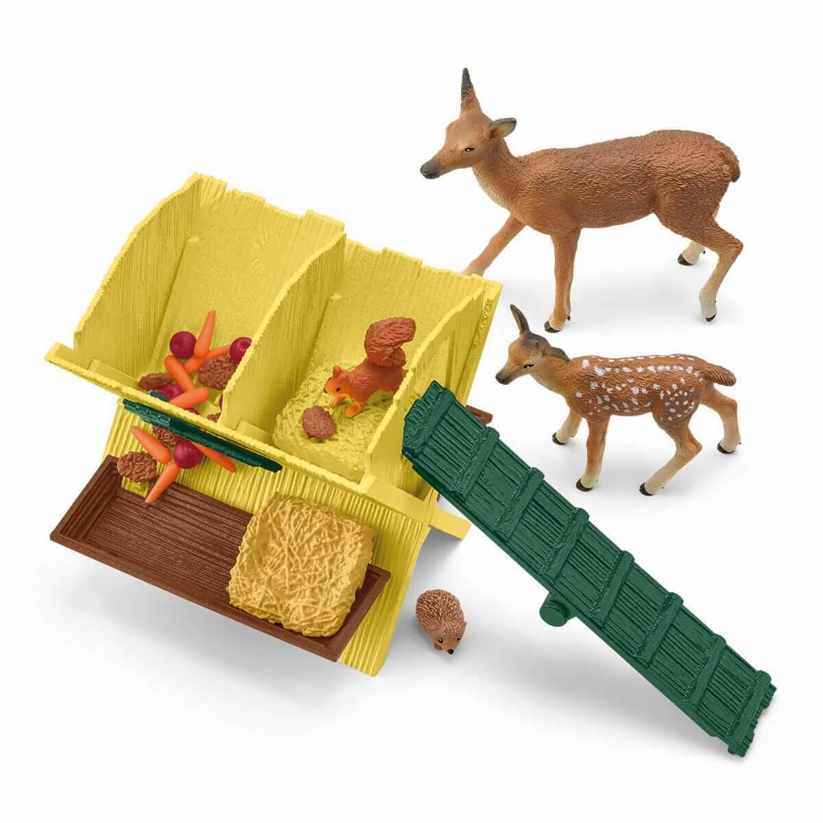 Schleich Toys Schleich Farm World Feeding the Forest Animals Set