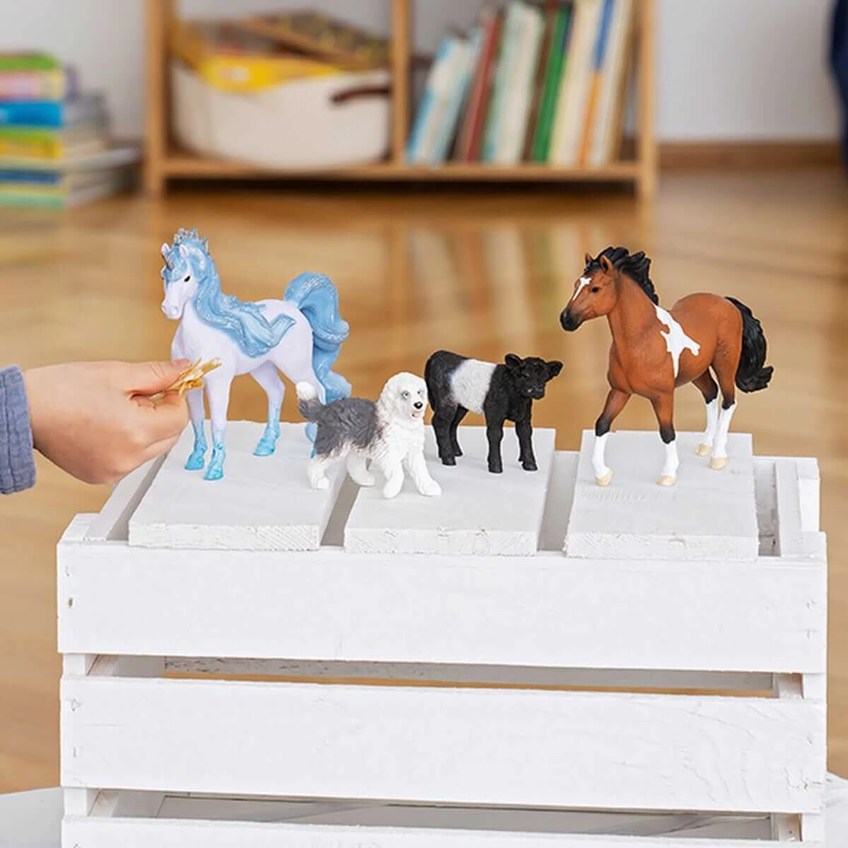Schleich Toys Schleich Farm World Galloway Calf Figure