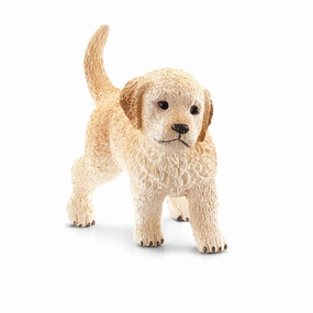 Schleich Toys Schleich Farm World Golden Retriever Puppy Animal Figure