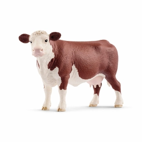 Schleich Toys Schleich Farm World Hereford Cow Animal Figure