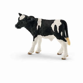 Schleich Toys Schleich Farm World Holstein Calf Animal Figure
