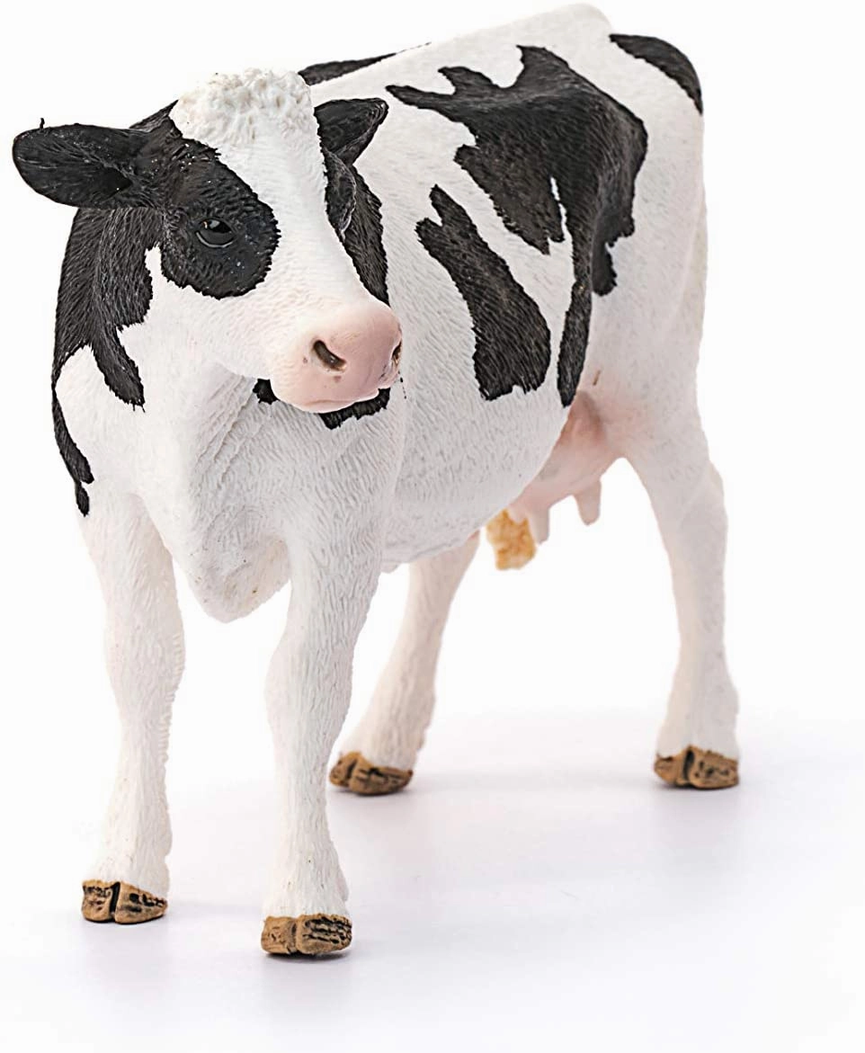 Schleich Toys Schleich Farm World Holstein Cow Toy Figure (13797)