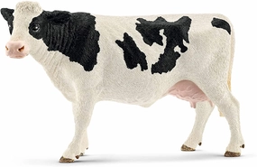 Schleich Toys Schleich Farm World Holstein Cow Toy Figure (13797)