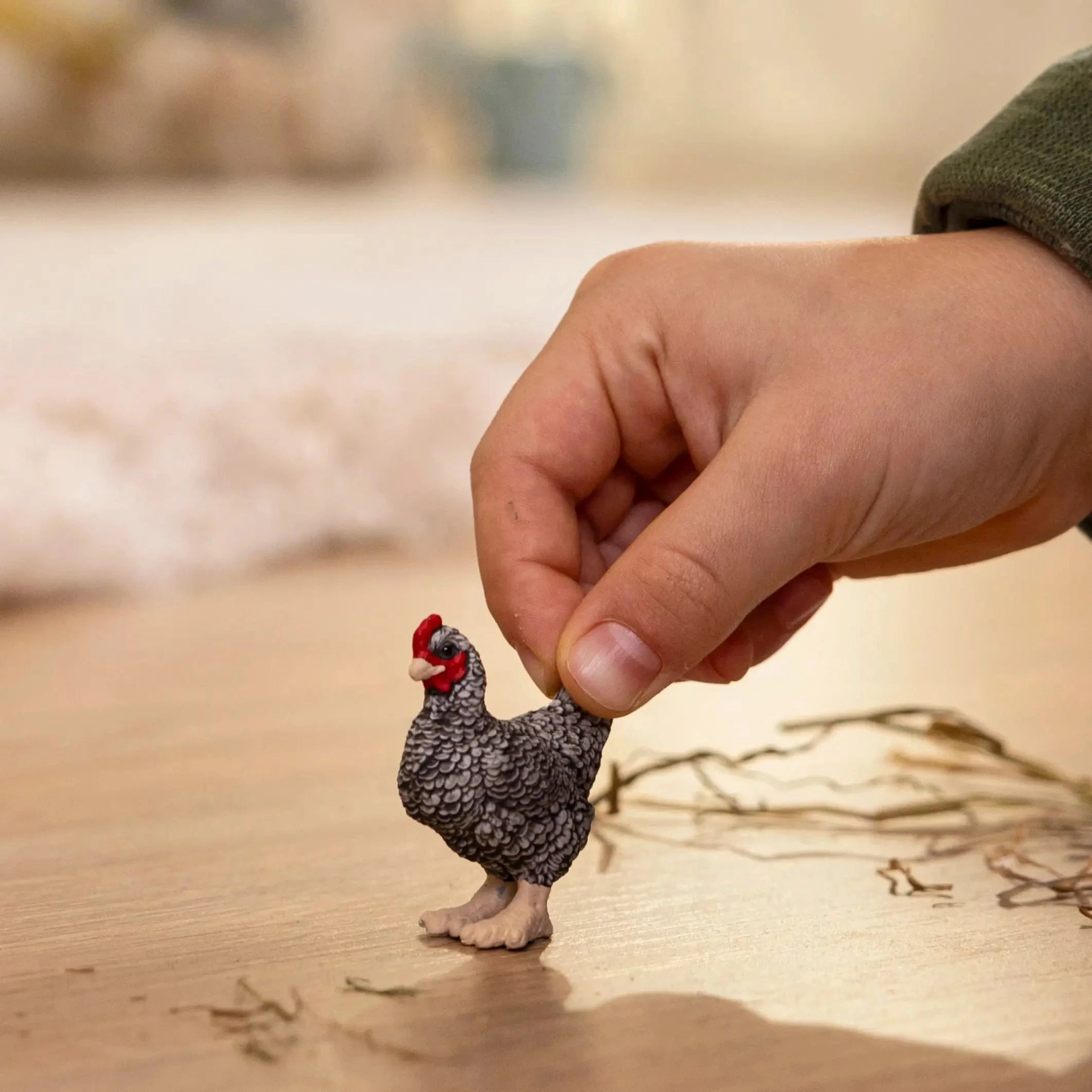 Schleich Toys Schleich Farm World Plymouth Rock Chicken