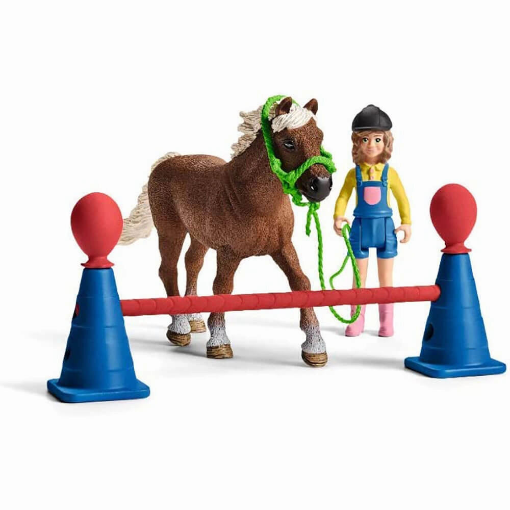Schleich Toys Schleich Farm World Pony Agility Training Playset
