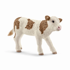 Schleich Toys Schleich Farm World Simmental Calf Animal Figure