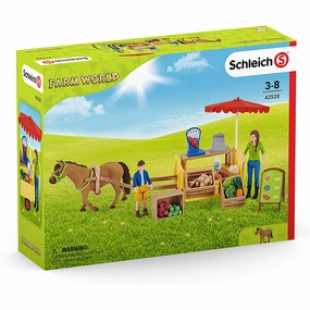 Schleich Toys Schleich Farm World Sunny Day Mobile Farm Stand Playset