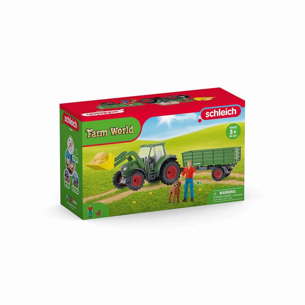 Schleich Toys Schleich Farm World Tractor with Trailer
