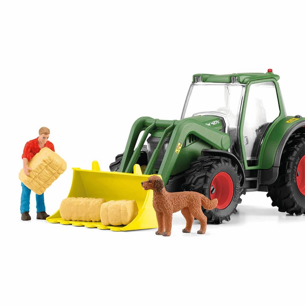 Schleich Toys Schleich Farm World Tractor with Trailer