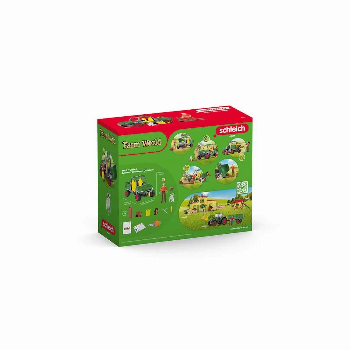 Schleich Toys Schleich Farm World Working in the Forest Set