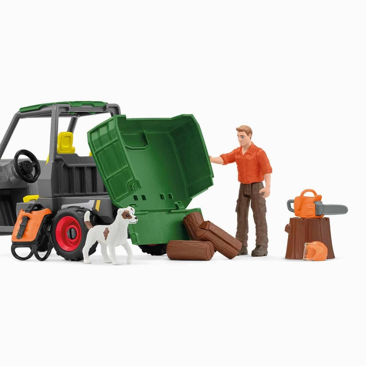 Schleich Toys Schleich Farm World Working in the Forest Set
